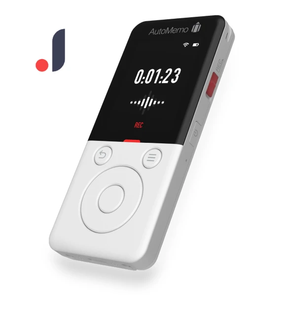 AutoMemo R AI Transcription Block — Portable Audio Recorders, MIYAKO DENKI