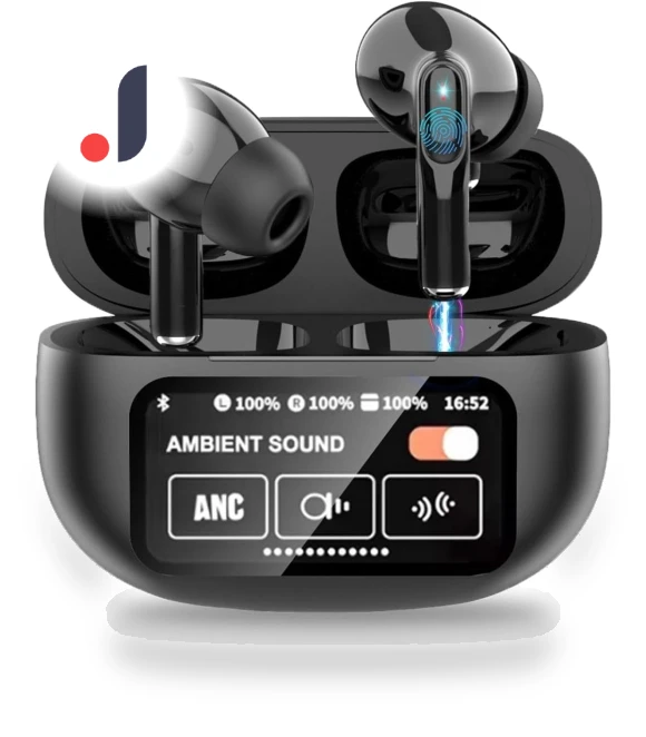 Bluetooth 5.4 Wireless Headphones — Over-Ear Headphones, Junmaocun
