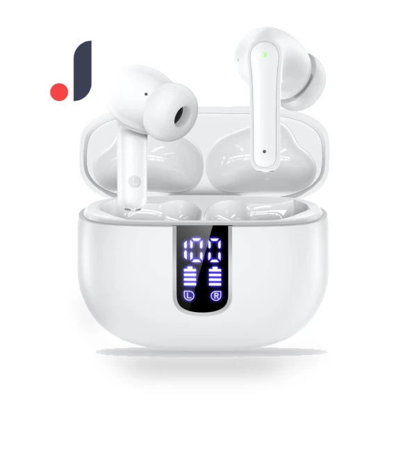 Bluetooth Headphones with LED Display — Over-Ear Headphones, Kayomart