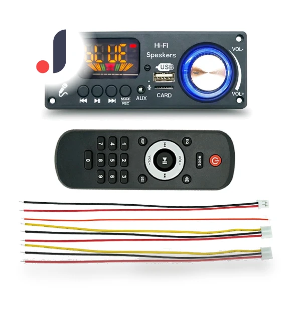 Bluetooth Module with MP3 Decoder and Car Audio Amplifier — Wireless Audio Transmitters, AI Supermarket