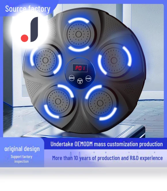 Bluetooth Music Boxing Target Wall Trainer — Home Gyms, AI Supermarket