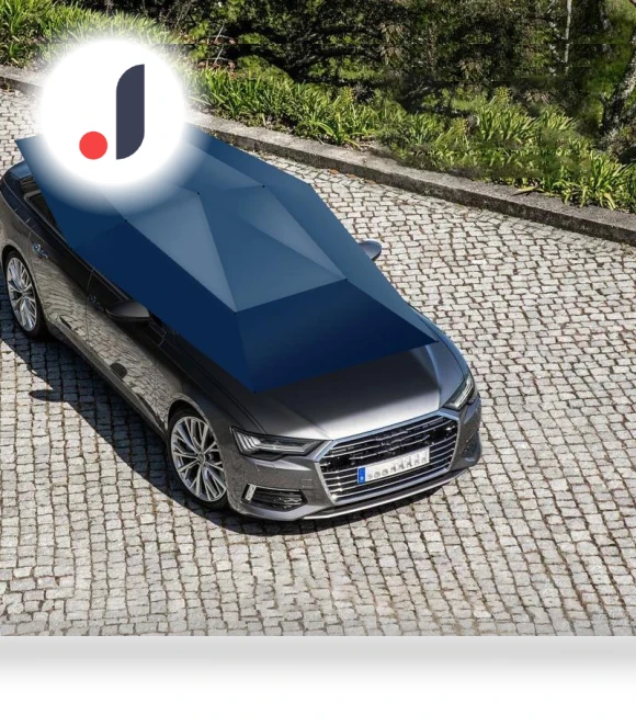 Car Umbrella — Full Car, Dream Garage