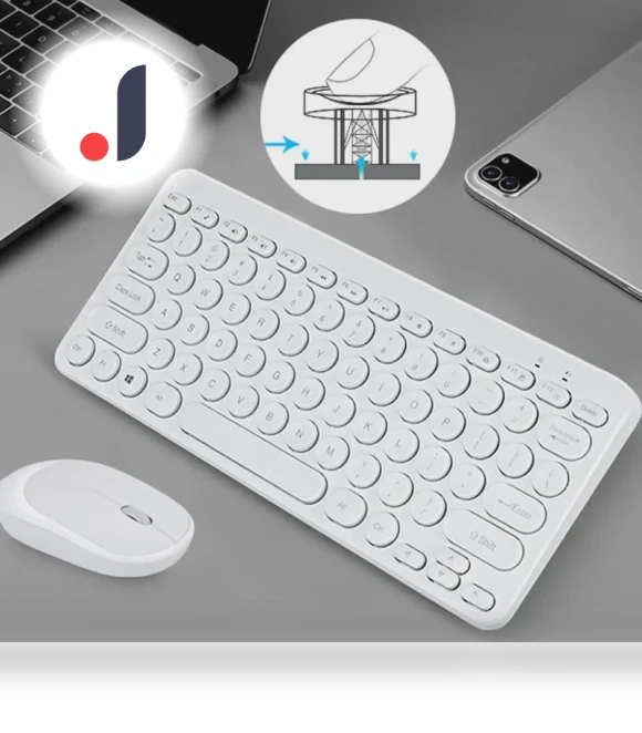 Chocolate Keycap Wireless Keyboard and Mouse — Keyboards, Computer boost