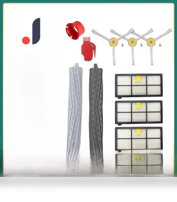 Compatible Roller Brush, Side Brush and Filter — Parts & Accessories, Perfect choice for your home