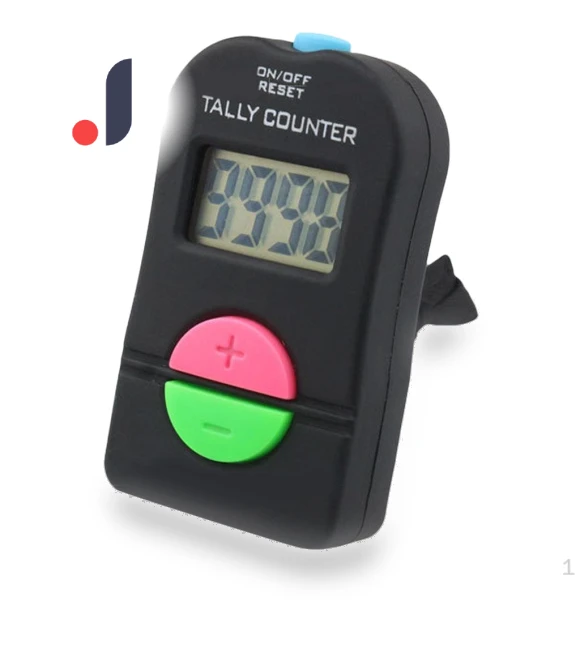 Digital Hand Tally Counter with Clickers — Needle Counters, Handy Hobbies