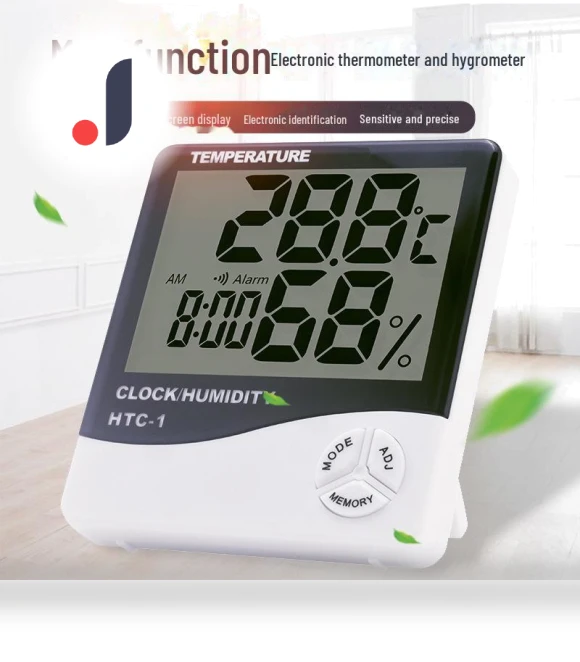 Digital Thermometer and Hygrometer — Home Climate Control, AI Supermarket