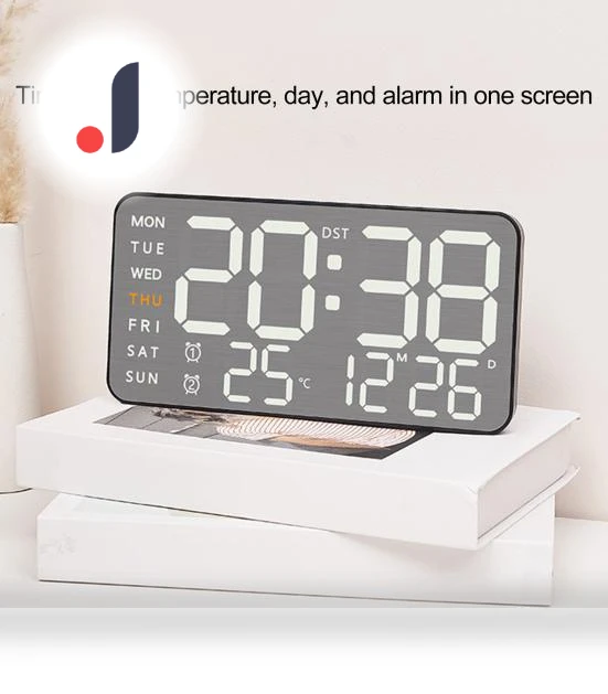 Digital Wall Clock with Remote Control — Clocks, Smartdbird