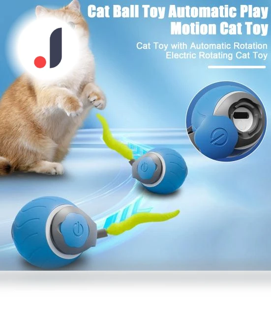 Electric Cat Toy Ball — Cat Playthings, yangyizhi