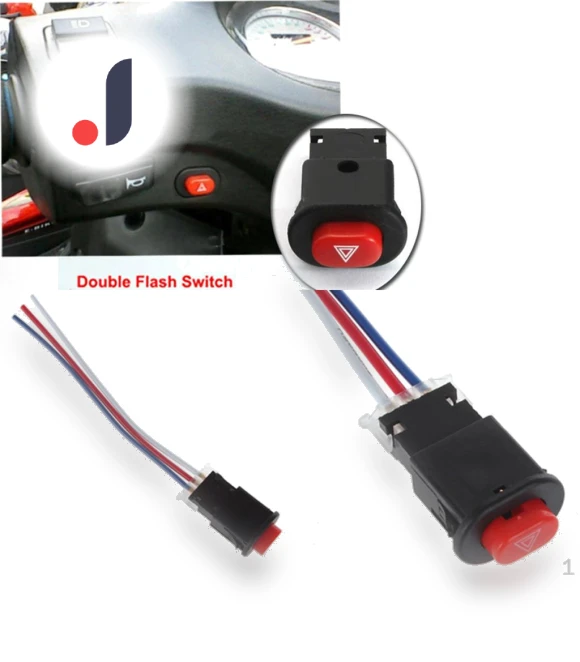 Emergency Signal Button for Motorcycle — Vehicle Safety Signals, AUTO and MOTO