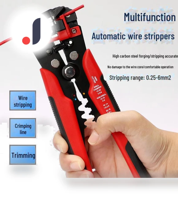 Fully Automatic Multifunctional Wire Stripping and Crimping Pliers — Wire Crimpers, AI Supermarket