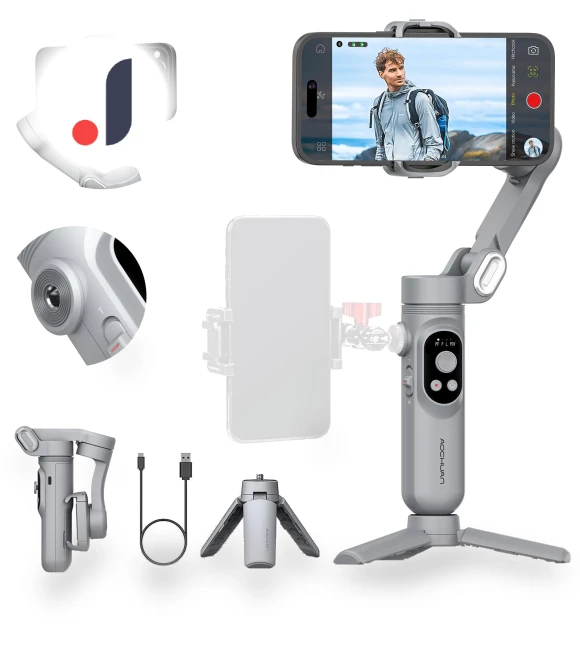 Gimbal Stabilizer for Smartphone — Steady Shots, Aochuan