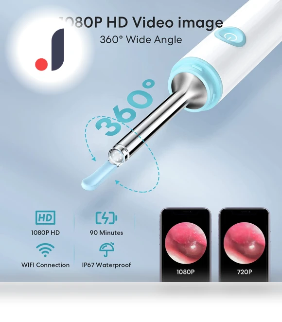 HD Smart Visual Ear Sticks — Syringes, Dr.isla