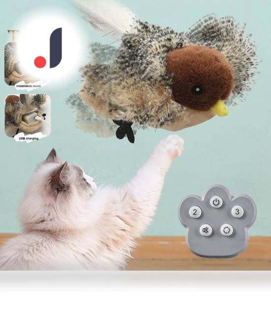 Interactive Cat Toy with Remote Control — Cat Playthings, Talos home Garden