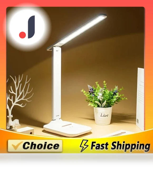 LED Desk Lamp with Eye Protection — Study & Desk Lighting, Pawell
