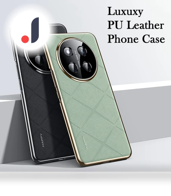 Luxury Mesh Pattern PU Leather Case — Phone Accessories, KEYSION