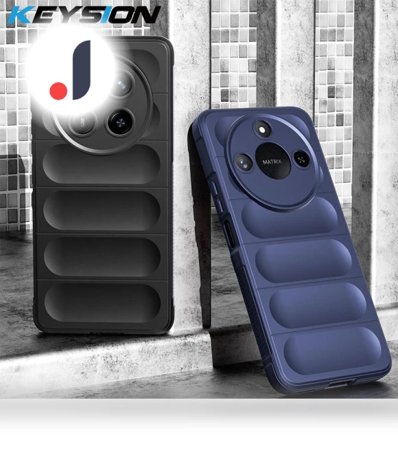 Matte Shockproof Silicone Case — Phone Accessories, KEYSION