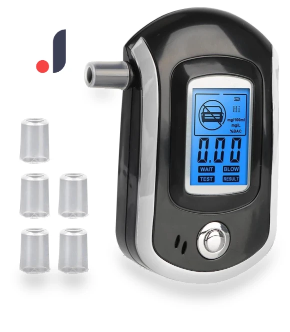 Portable Mini Breathalyzer — Breathalyzers & Alcohol Testing, AI Supermarket