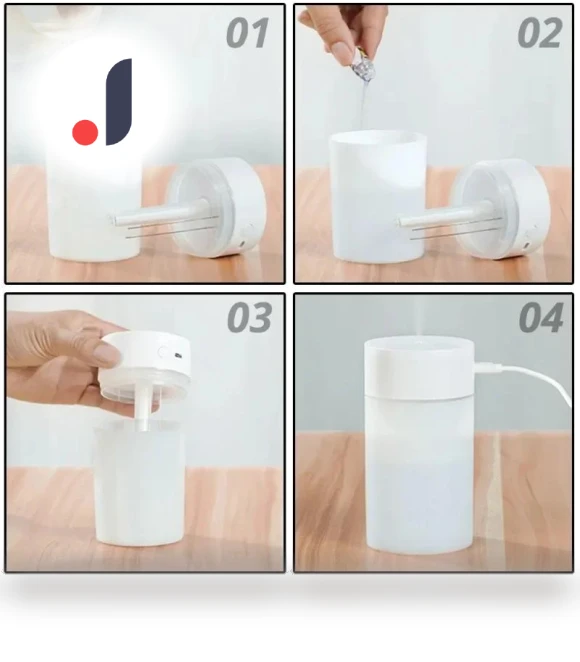 Portable Smart Air Humidifier — Diffusers, Dream Garage