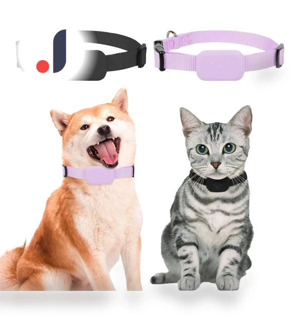 Puppy Collar Battery Operated Animal Tracking Movement Alert Collar Pet Anti Lost Tracker — Trackers, Clock-Mall