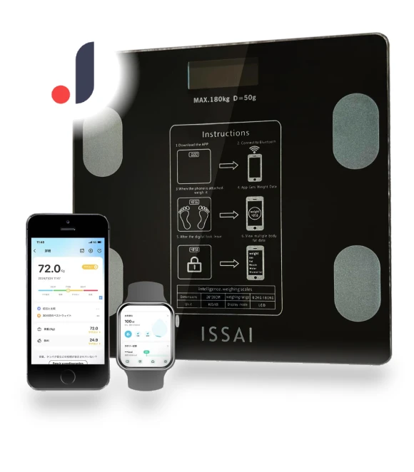 Smart Body Fat Scale — Body Composition Analysis, KAYOMART Electric