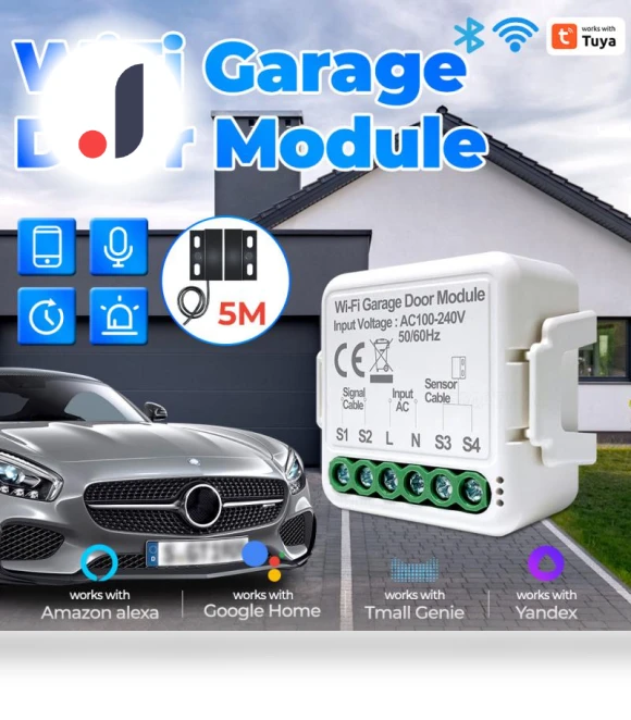 Smart Garage Door Opener — Smart Home Modules, COOKING-MALL