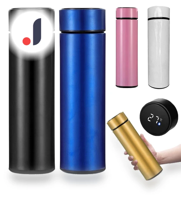Smart Insulated Bottle with LED Temperature Display — Thermoses, World Auto Parts