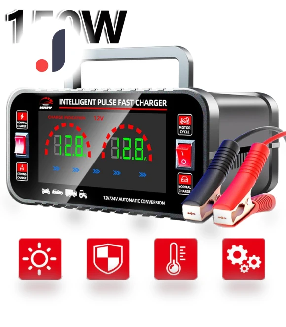 Smart Pulse Repair Fast Charger — Vehicle Power Solutions, World Auto Parts