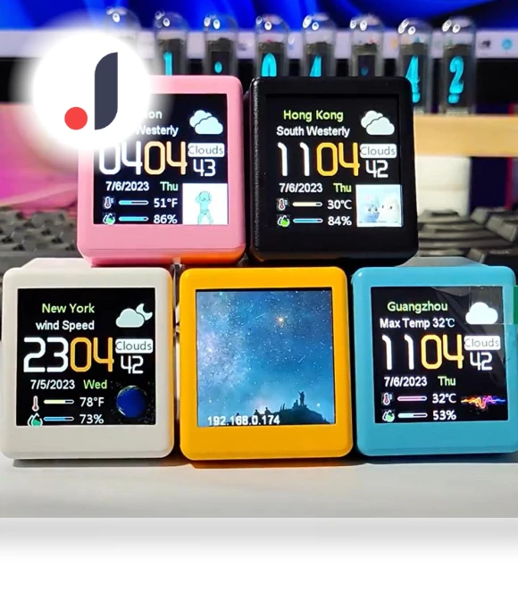 Smart WIFI Weather Station Clock — Alarms & Clocks, JOHO - CarGear
