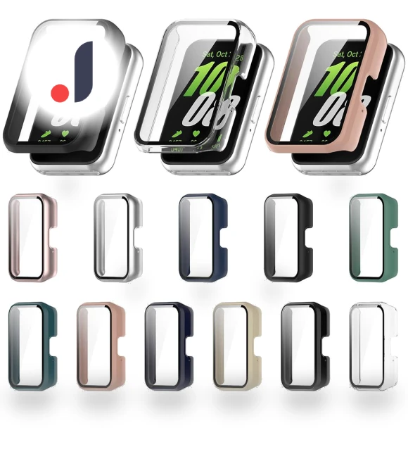 Smartwatch Protective Cover with Tempered Glass — Screen Protectors, JOHO - CarGear