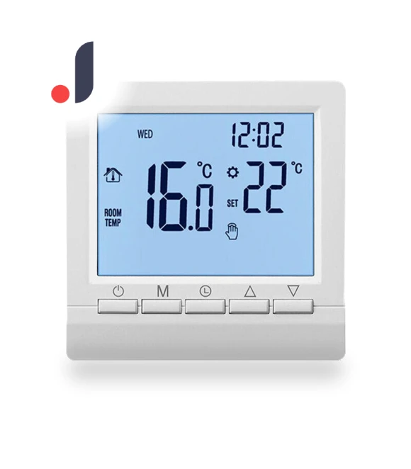 Thermostat with Backlight — Home Climate Control, Elenxs Tools