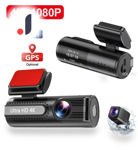 UHD 4K+1080P Dual Lens Car Recorder — Dashboard Cameras, Simplistic Living Home