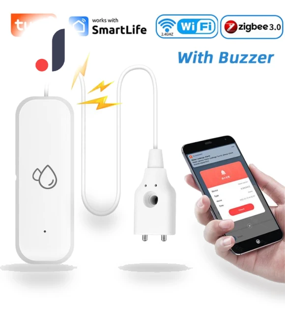 Water Leak Detector with Buzzer — Water Leak Detection Systems, KITCHEN-MALL