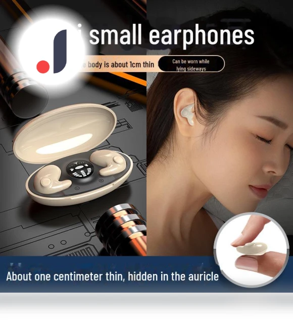 Wireless Sleep Headphones with Bone Conduction — Over-Ear Headphones, AI Supermarket