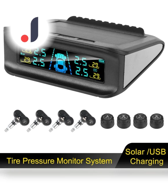 Wireless Solar Power Car TPMS Digital Display — TPMS Sensor Replacements, JOHO