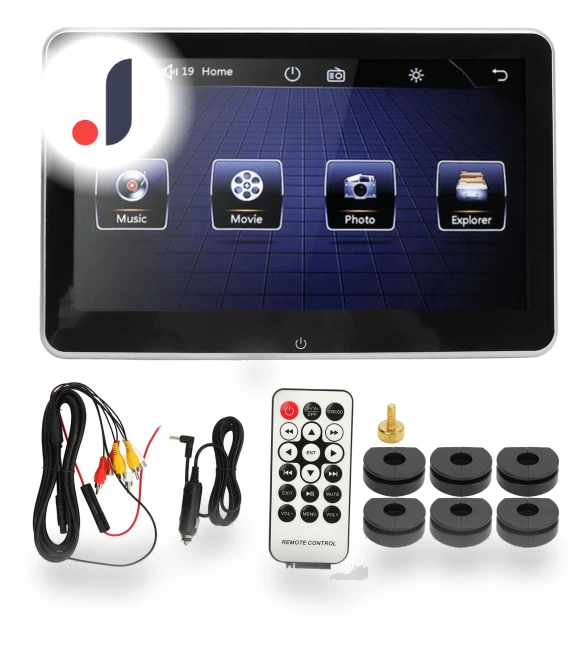 11.6-inch Car Headrest with Touch Screen — In-Car Entertainment Systems, TOMTOP JMS