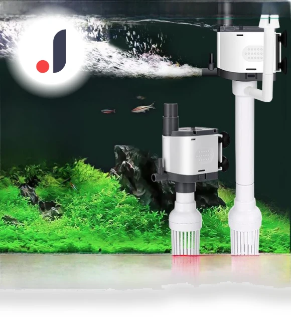 3-in-1 Silent Aquarium Filter and Oxygen Circulation Pump — Air Pumps, Living nice