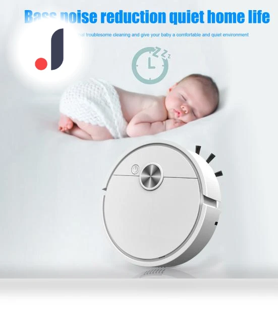 3-in-1 Sweeping Robot Vacuum — Smart Cleaning Robots, Schoolyard