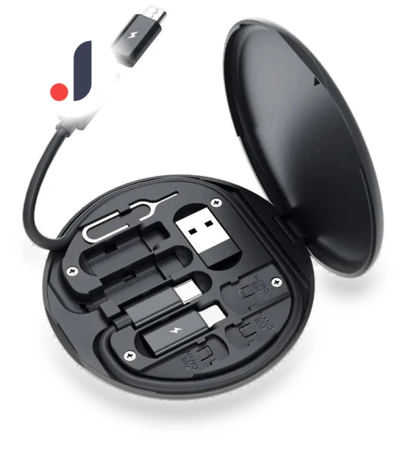 5-in-1 Type-C to USB C to Micro USB to Lightning Adapter — Chargers, VITA Dogdog Smartwear