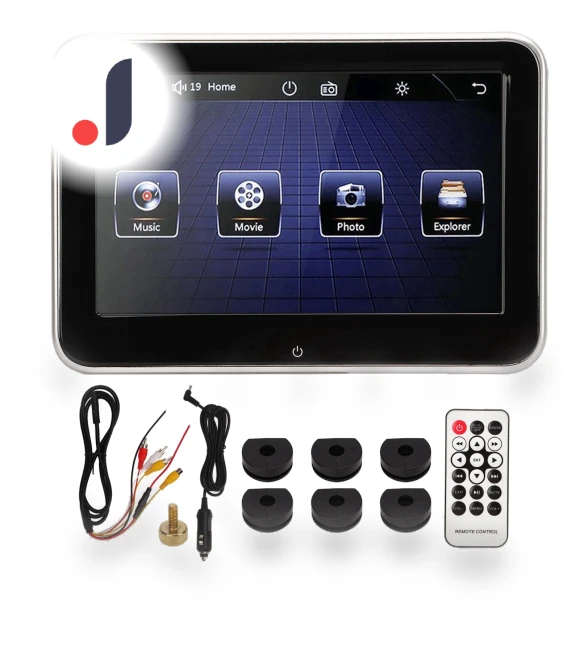 8-inch IPS Touchscreen Headrest Monitor — In-Car Entertainment Systems, TOMTOP JMS
