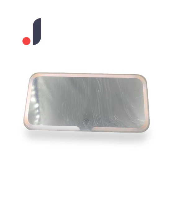 Automatic Sun Visor Makeup Mirror — Interior Mirrors, Dimpled Cheeks