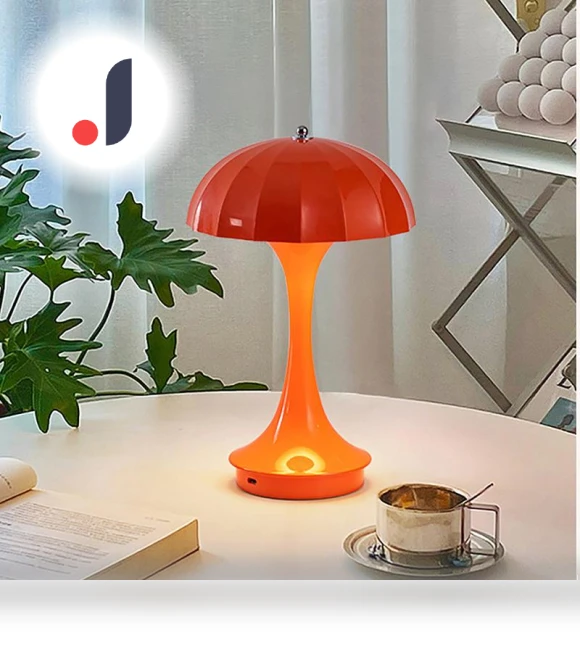 Creative LED Mushroom Lamp — Creative Lighting Solutions, Chic Home