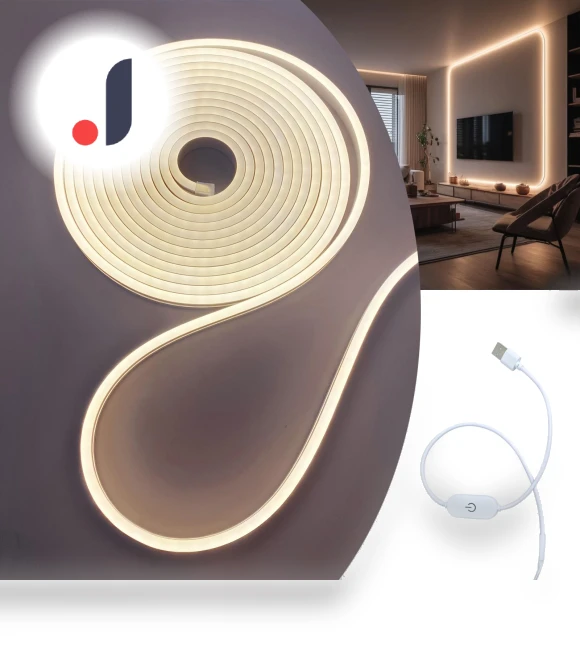 Flexible USB Neon Light Strip — LED Strips, E-homekit