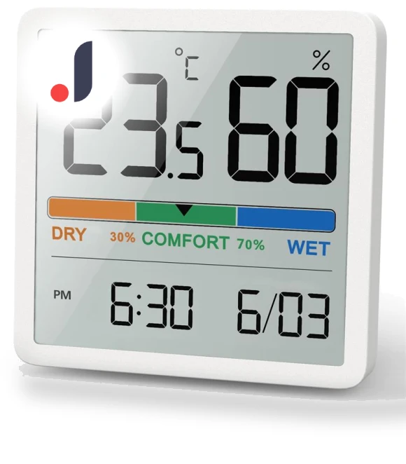 LCD Digital Hygrometer — Home Climate Control, ToyousoniC