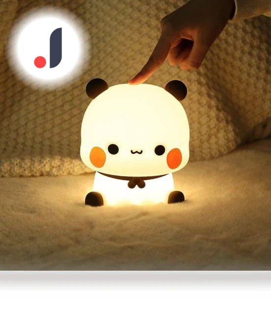 Night Light with Cartoon Panda Design — Night Lights, caichong