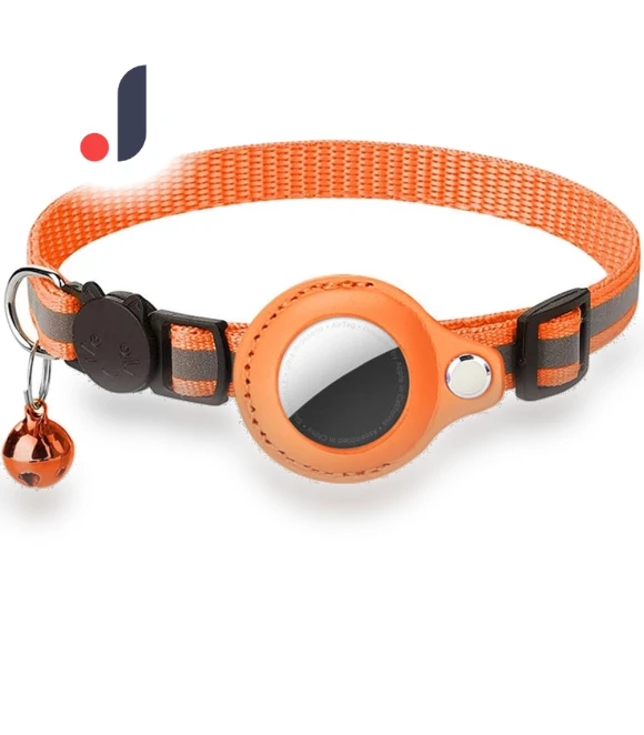 Pet Collar with GPS Tracker Holder — Trackers, Chic Home