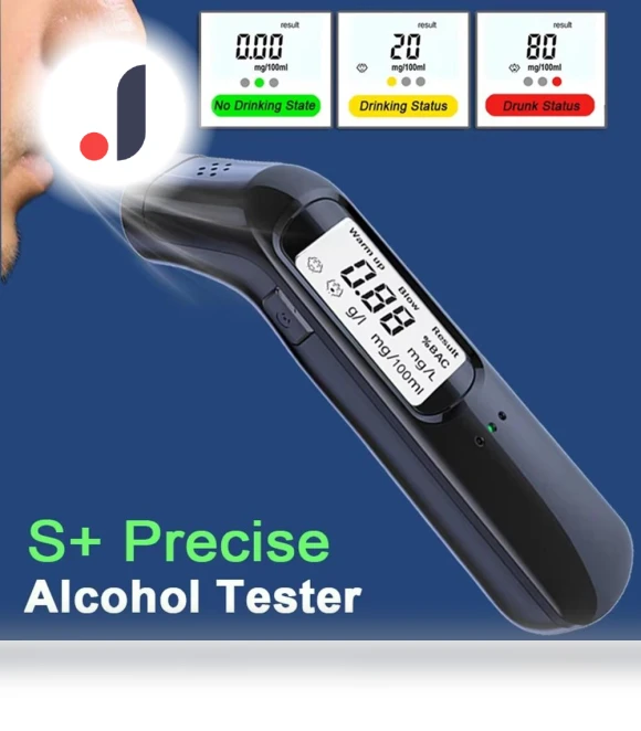 Portable Breathalyzer with Advanced Sensor Technology — Breath Alcohol Testers, Car products franchise town