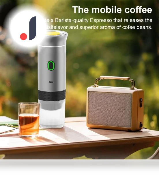 Portable USB-Rechargeable Espresso Coffee Maker — Beverage Warmers, Enjoy Smart Home