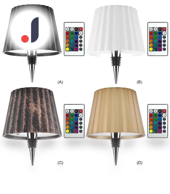 Rechargeable Bottle Lamp — Lamps & Shades, Chic Home