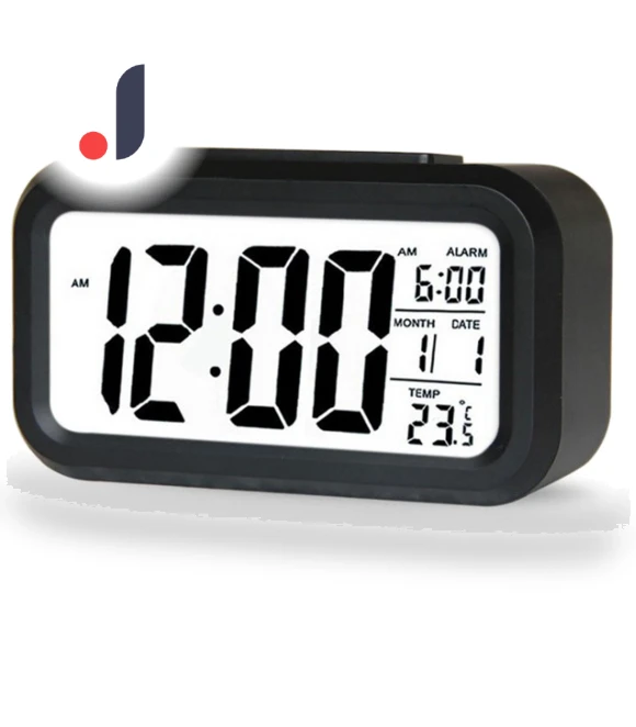 Rechargeable Glowing Smart LED Digital Alarm Clock — Alarms & Clocks, CosyHome