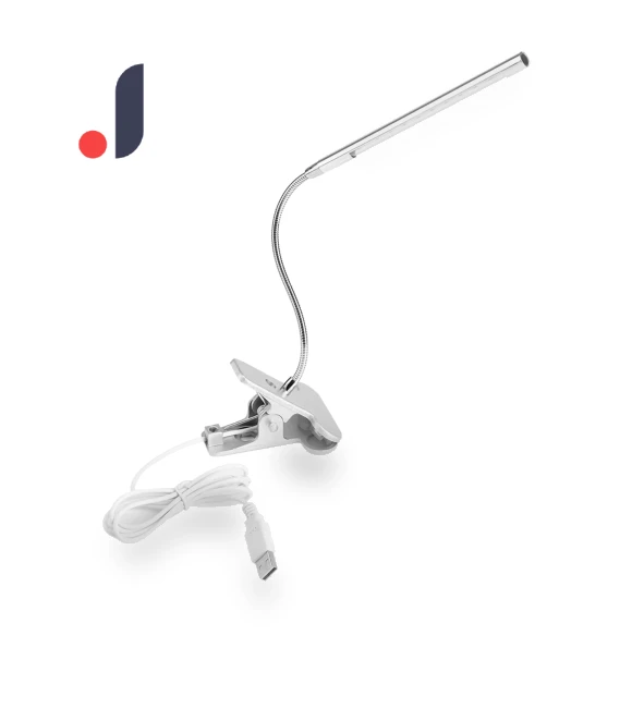 Rechargeable Touch LED Desk Lamp with Flexible Book Clamp — Study & Desk Lighting, Tomshine